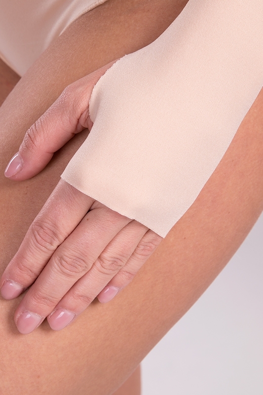 Kompresní pooperační dámská vesta MTf smooth Comfort se zapínáním na zip - Lipoelastic.cz