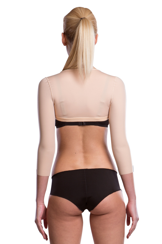 Liposukční pažní návlek AP Variant s 3/4 rukávem - Lipoelastic.cz