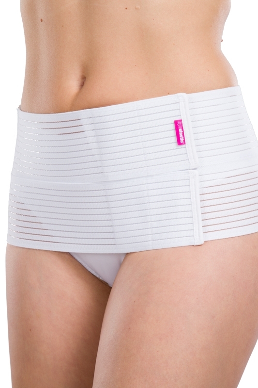 Univerzální kompresní pooperační pás na suchý zip  - Lipoelastic.cz