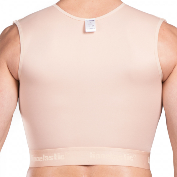 Kompresní pooperační pánská vesta MTmS Comfort se zapínáním na zip - Lipoelastic.cz