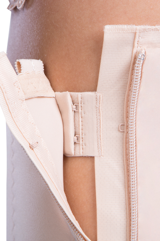Kompresní pooperační dámské kalhoty nad kolena TF Comfort se zipy - Lipoelastic.cz