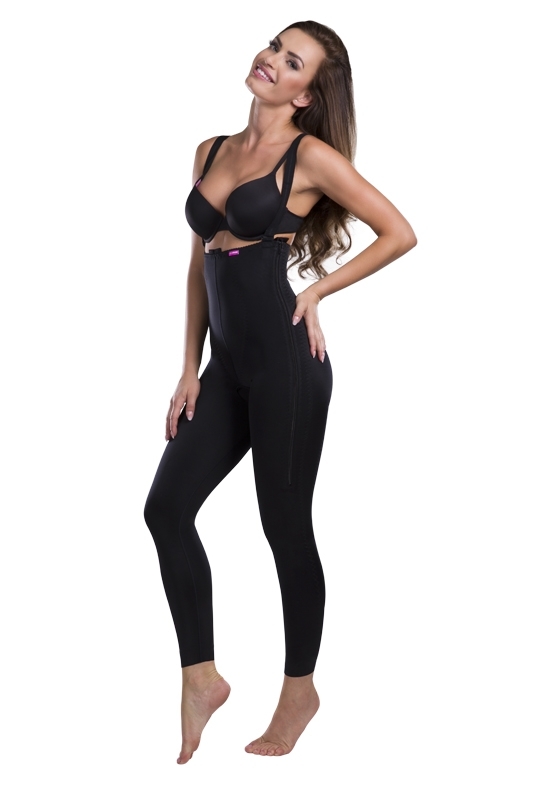 Kompresní pooperační dámská bandáž VB Comfort se zapínáním na zip - Lipoelastic.cz