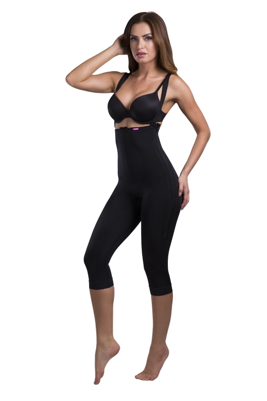 Kompresní pooperační dámská bandáž VD speciál Comfort pod kolena se zapínáním na zip - Lipoelastic.cz