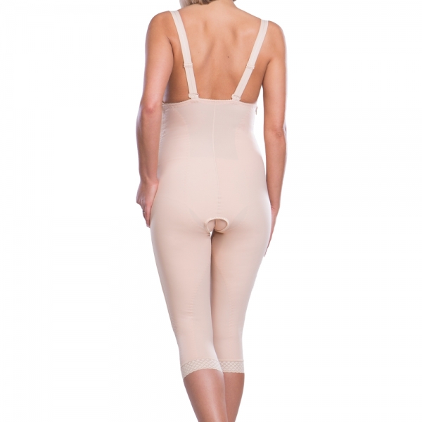 Kompresní pooperační dámská bandáž VD speciál Comfort pod kolena se zapínáním na zip - Lipoelastic.cz