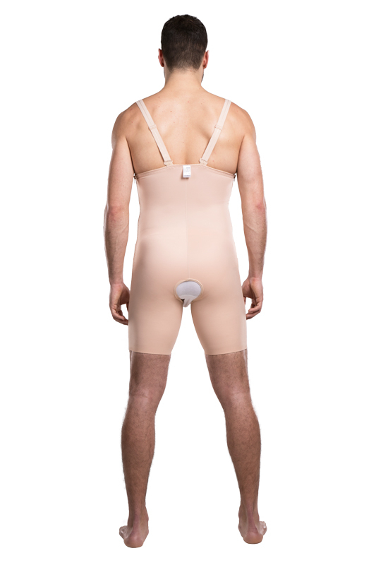 Kompresní pooperační pánské kalhotky VFm Comfort se zapínáním zip - Lipoelastic.cz