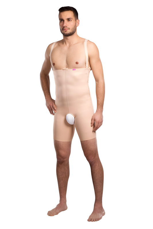 Kompresní pooperační pánské kalhotky VFm Comfort se zapínáním zip - Lipoelastic.cz