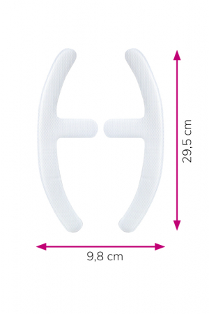 LIPOELASTIC SHEET ANCHOR 9.8 x 29.5 cm - silikonová náplast na jizvy