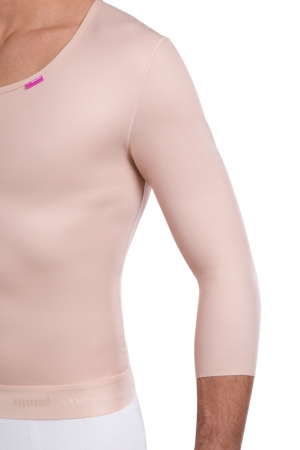 Kompresní pooperační pánská vesta s rukávem MTm Variant  - Lipoelastic.cz