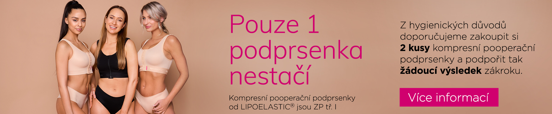 Kompresní podprsenky a pásy - Banner