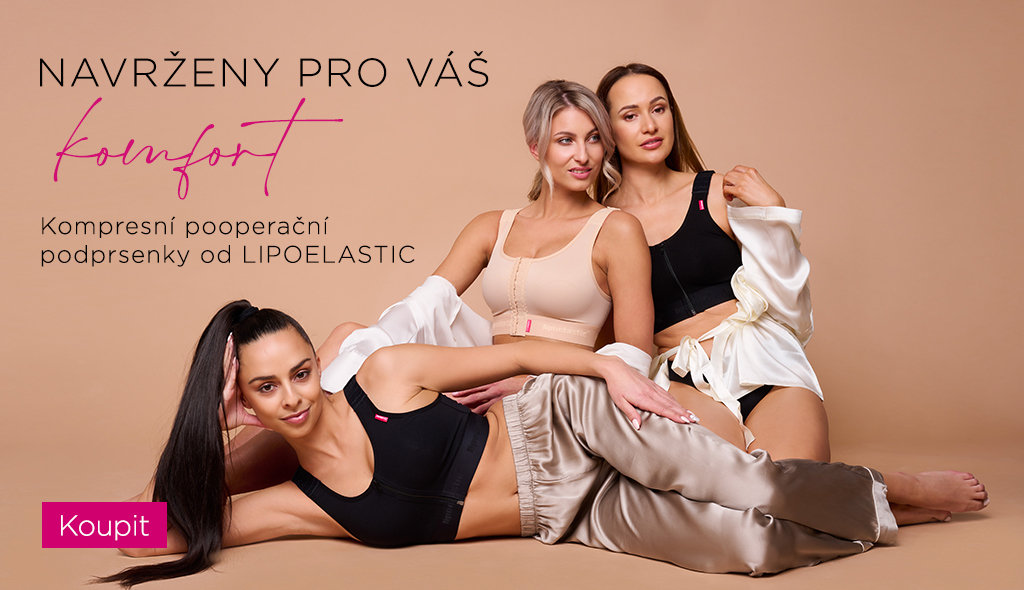 Banner - Kompresní pooperační podprsenky